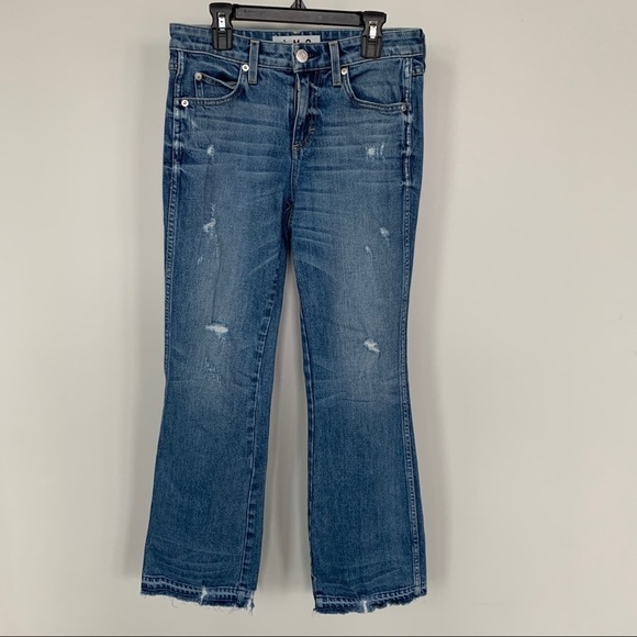 AMO Distressed Jeans Size 26 - Picture 1 of 6